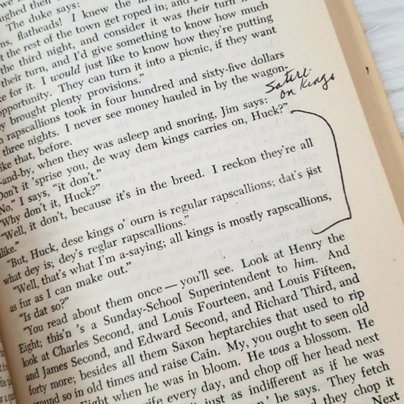 1958 Adventures Of Huckleberry Finn by Mark Twain Riversides Edition A15 Book SC - Picture 11 of 17